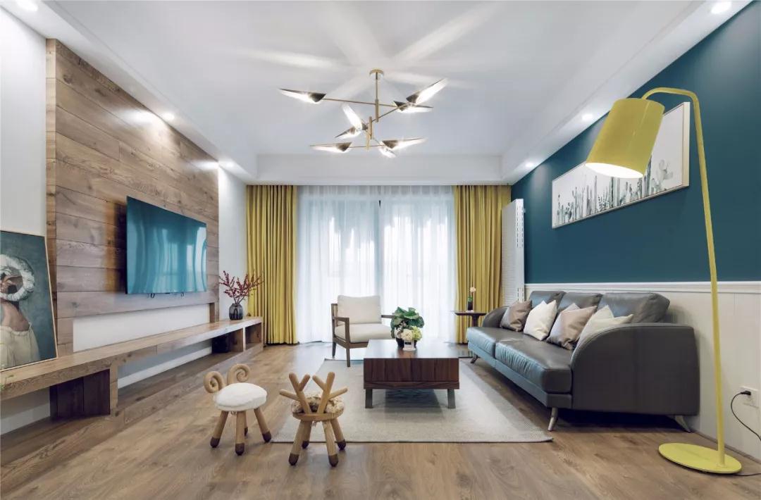 120㎡现代北欧，简洁舒适的档次，温馨惬意又华丽